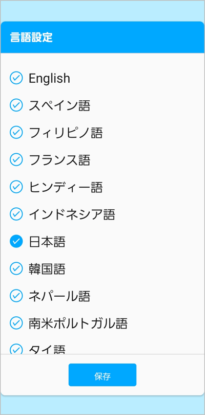 表示言語